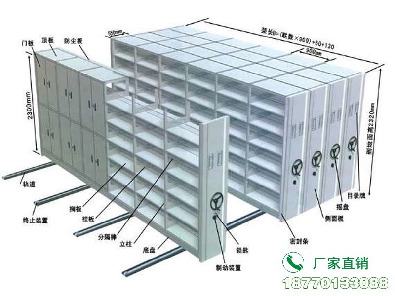 导轨式档案专用柜