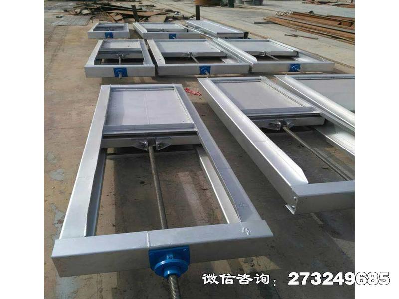牟定县污水处理不锈钢闸门
