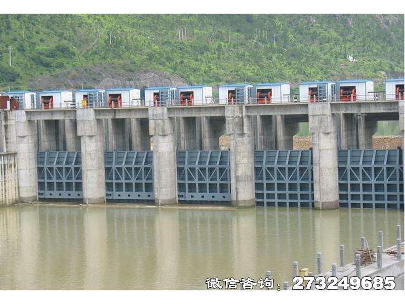 大理拦水大坝闸门