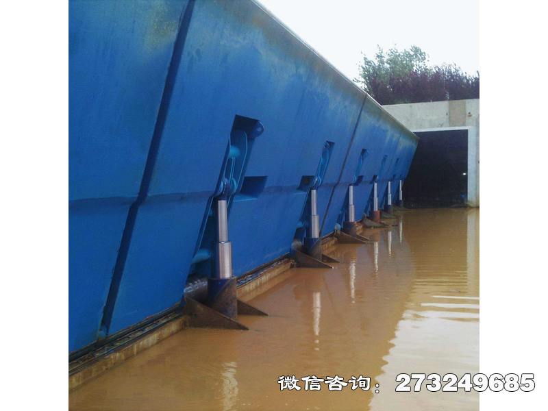铜陵底横轴液压钢坝